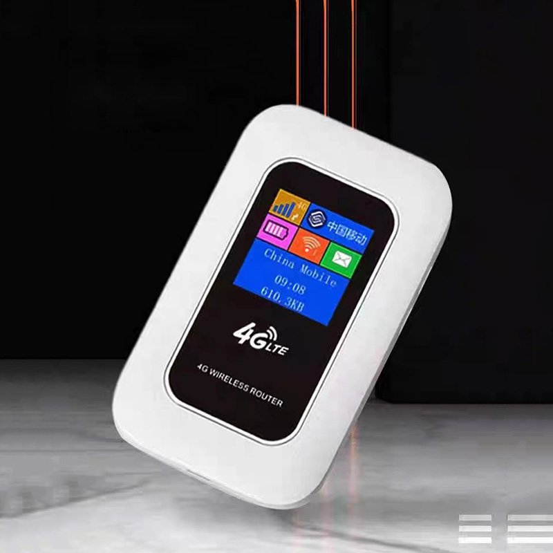 Portable Small Wireless Internet Pocket Wifi 4g Mobile Router Portable Wifi 4g Hotspot Pocket Router With Color Style Screen